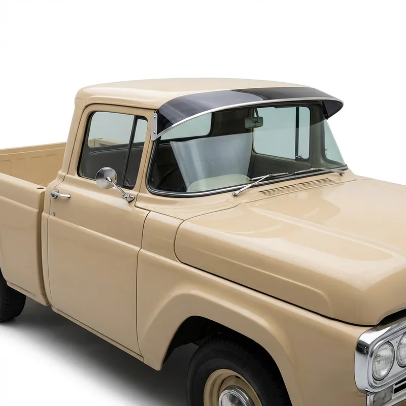 Tinted Acrylic Windscreen Sunvisor for Ford P-100 (1959 - 1959)