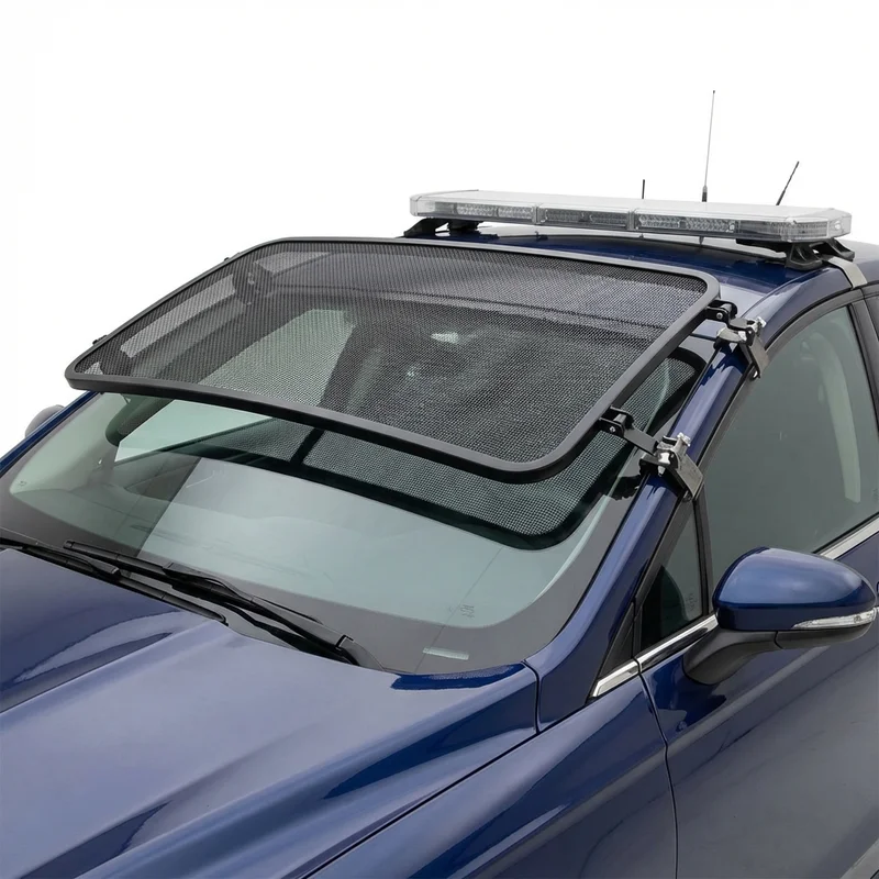 Premium Mesh Windscreen Sunvisor for Ford Police Responder Hybrid (2019 - 2020)