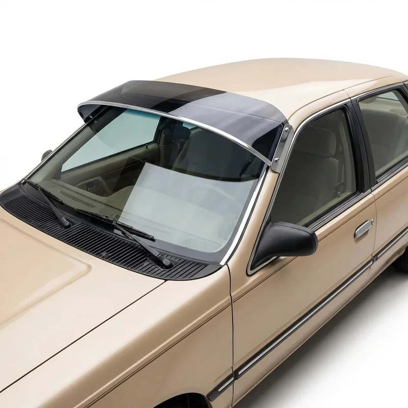 Tinted Acrylic Windscreen Sunvisor for Ford Tempo (1984 - 1994)