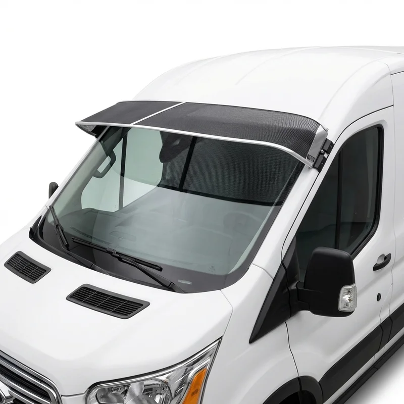 Premium Mesh Windscreen Sunvisor for Ford Transit-150 (2015 - 2025)