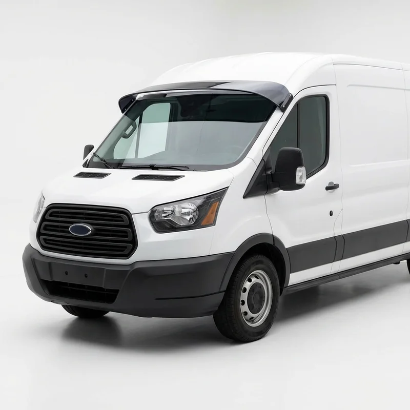 Tinted Acrylic Windscreen Sunvisor for Ford Transit-250 (2015 - 2025)