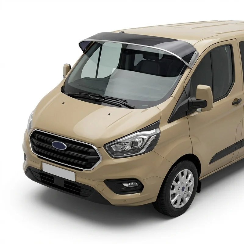 Tinted Acrylic Windscreen Sunvisor for Ford Transit Custom (2014 - 2023)