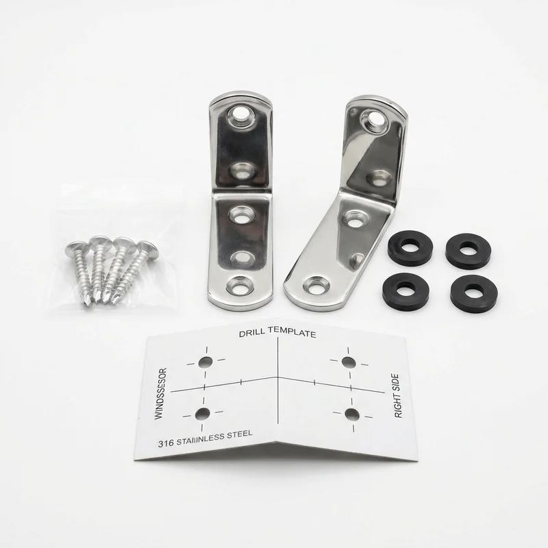 Stainless Steel Mounting Bracket Kit for Forest River Forester Classic (2020 - 2022)