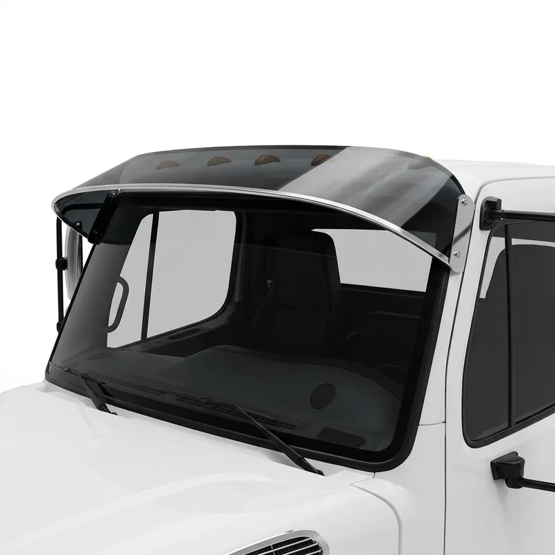 Tinted Acrylic Windscreen Sunvisor for Freightliner 108SD (2012 - 2021)