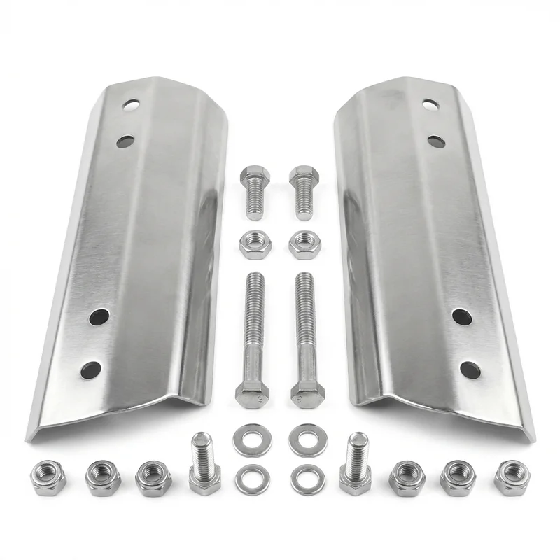 Stainless Steel Mounting Bracket Kit for Freightliner Coronado (2001 - 2020)