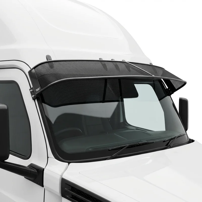 Premium Mesh Windscreen Sunvisor for Freightliner eCascadia (2023 - 2025)