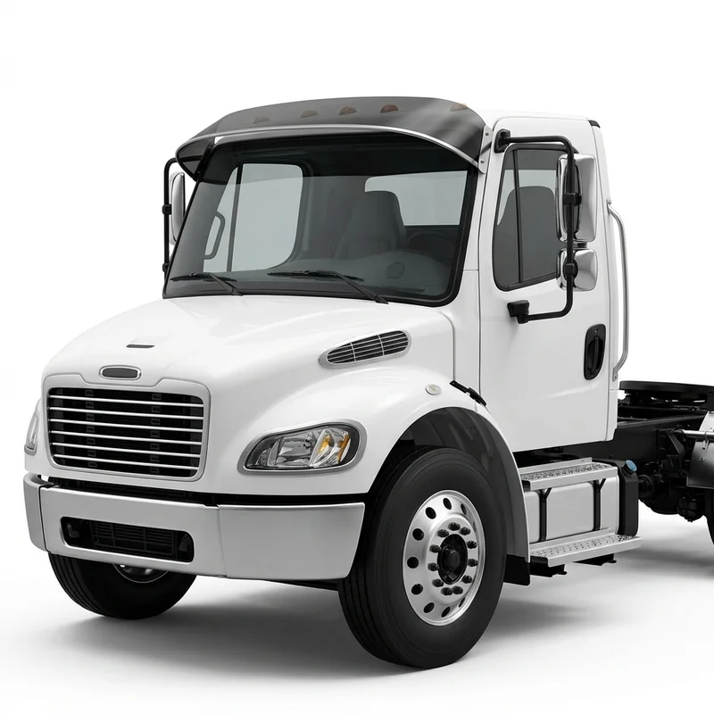 Tinted Acrylic Windscreen Sunvisor for Freightliner FL360 (2019 - 2020)