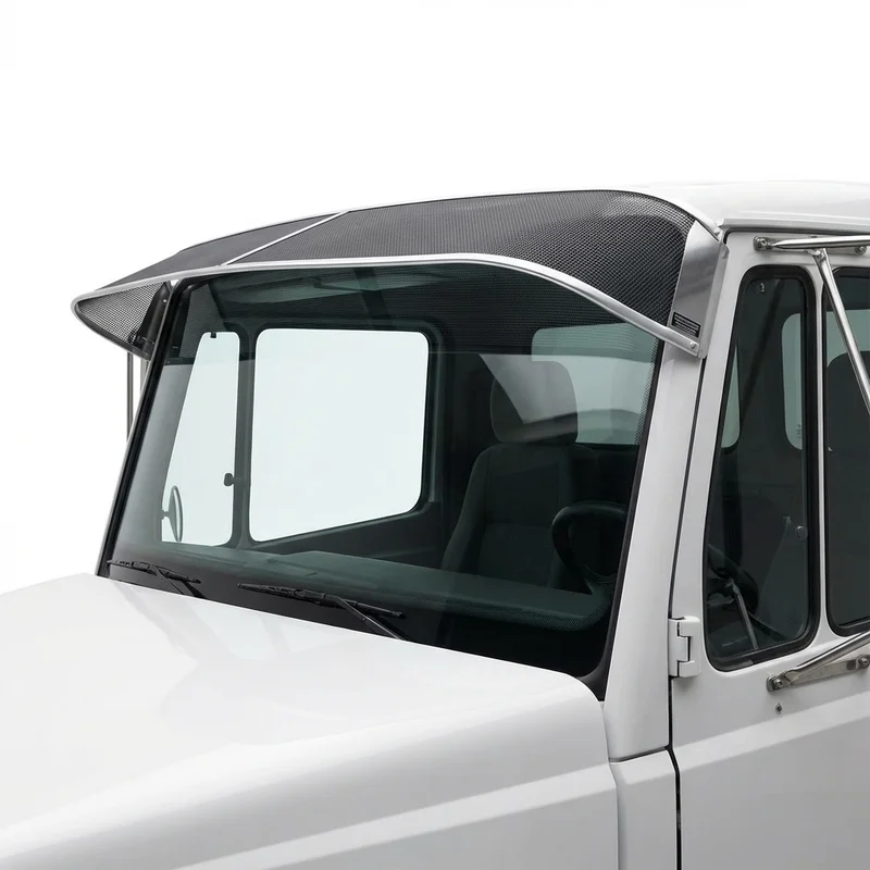 Premium Mesh Windscreen Sunvisor for Freightliner FL50 (1995 - 2005)