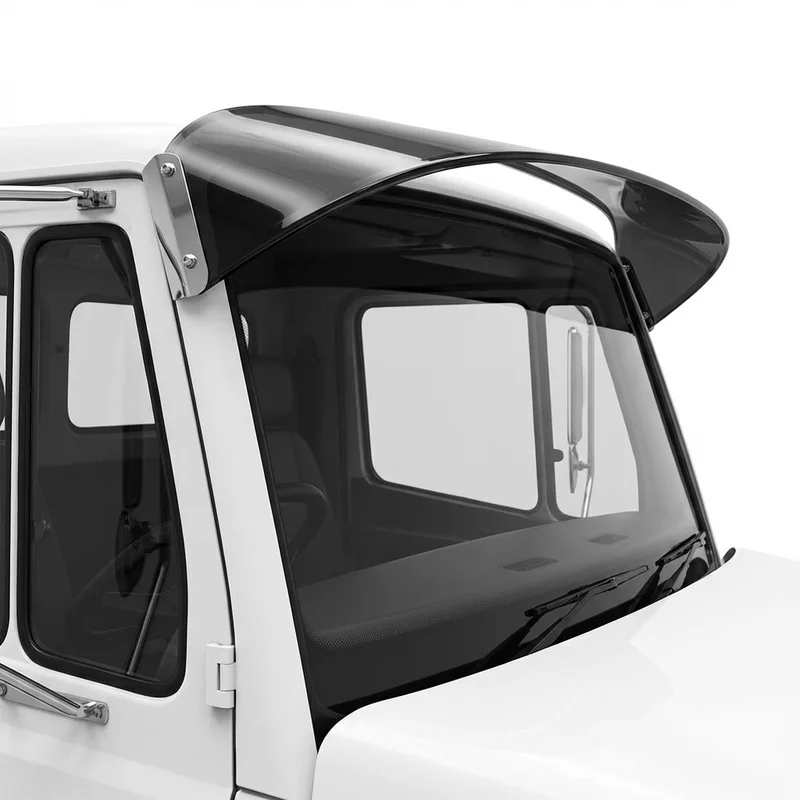 Tinted Acrylic Windscreen Sunvisor for Freightliner FL50 (1995 - 2005)