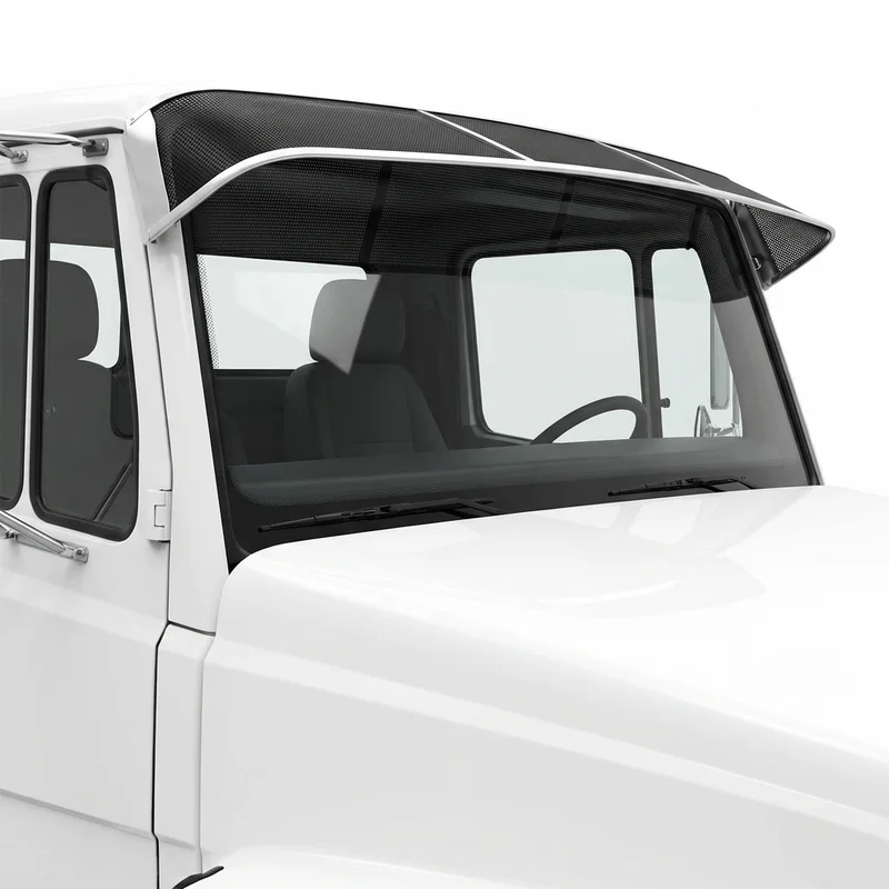 Premium Mesh Windscreen Sunvisor for Freightliner FL70 (1991 - 2005)