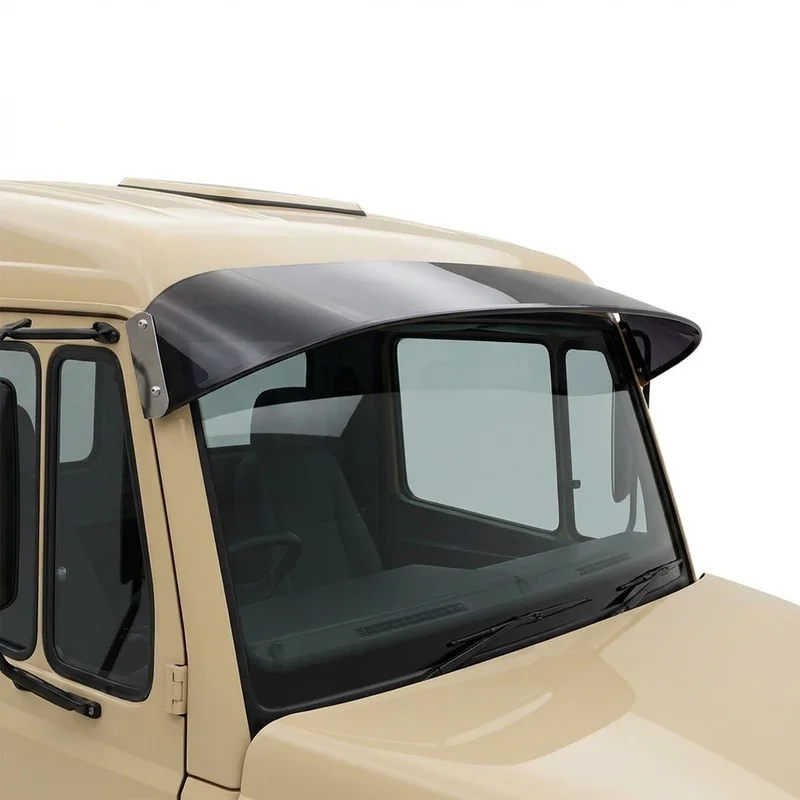 Tinted Acrylic Windscreen Sunvisor for Freightliner FL70 (1991 - 2005)