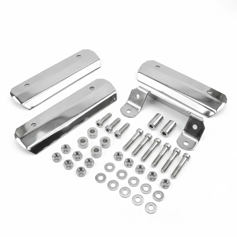 Stainless Steel Mounting Bracket Kit for Freightliner M2 106 (2002 - 2021)