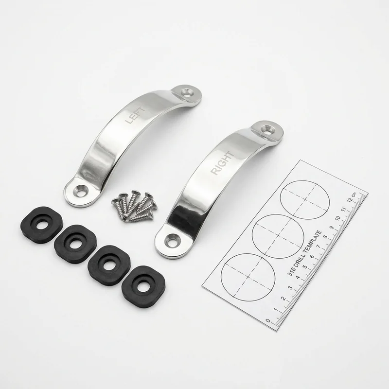 Stainless Steel Mounting Bracket Kit for Freightliner MT55 (1999 - 2019)