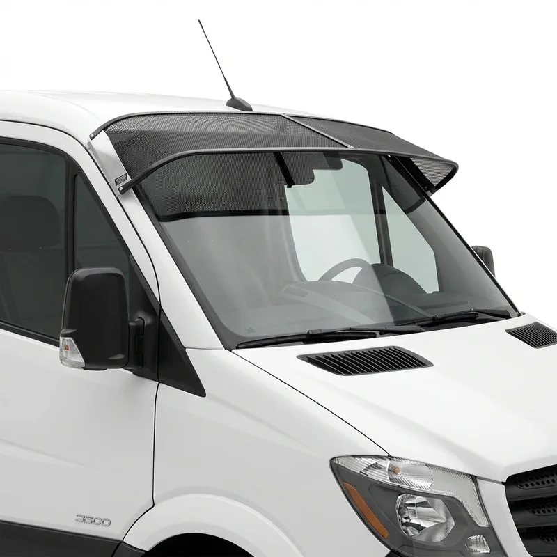 Premium Mesh Windscreen Sunvisor for Freightliner Sprinter 3500 (2002 - 2021)