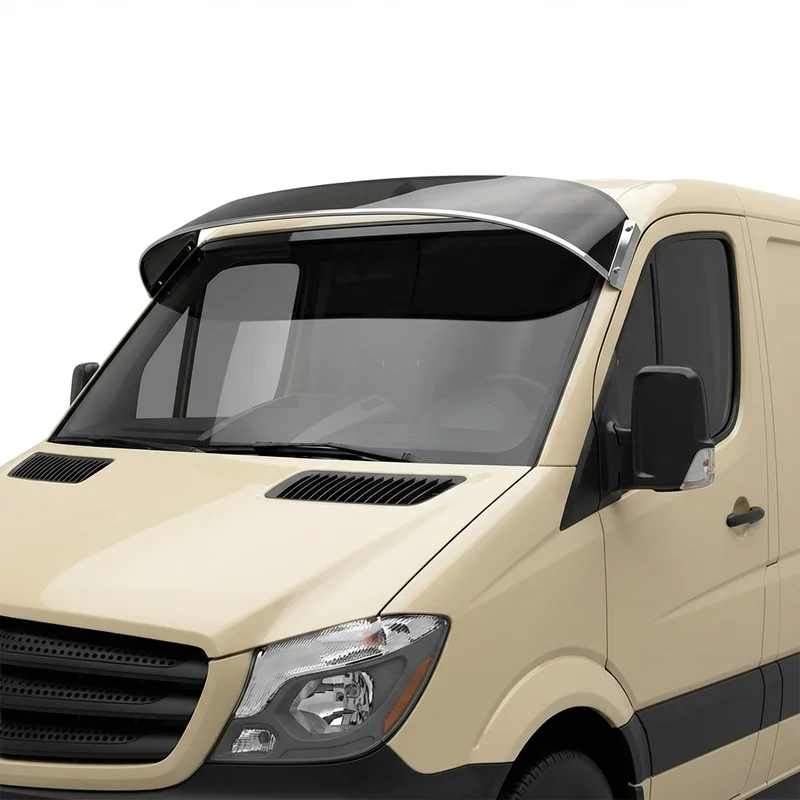 Tinted Acrylic Windscreen Sunvisor for Freightliner Sprinter 3500 (2002 - 2021)