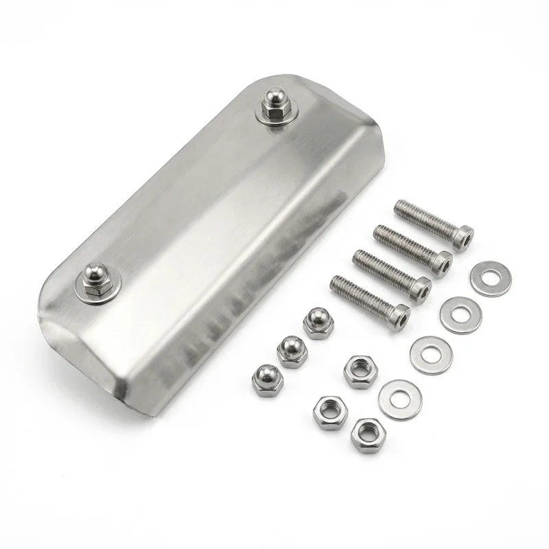 Stainless Steel Mounting Bracket Kit for Freightliner XB Straight Rail (2019 - 2019)
