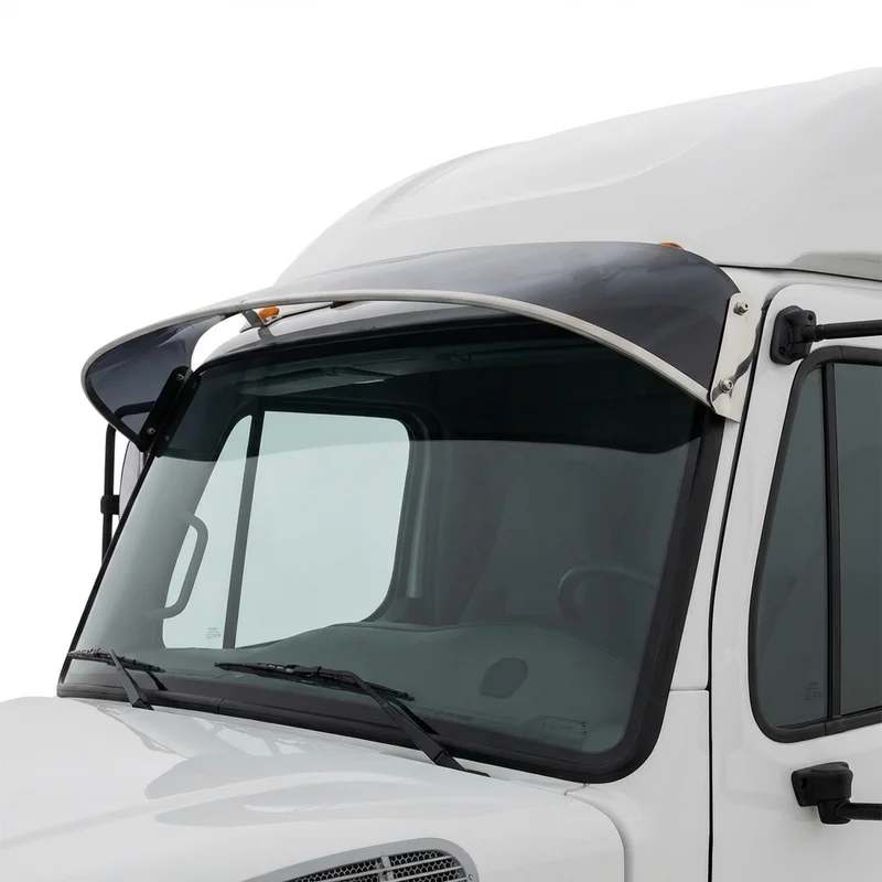Tinted Acrylic Windscreen Sunvisor for Freightliner XBA (2019 - 2019)