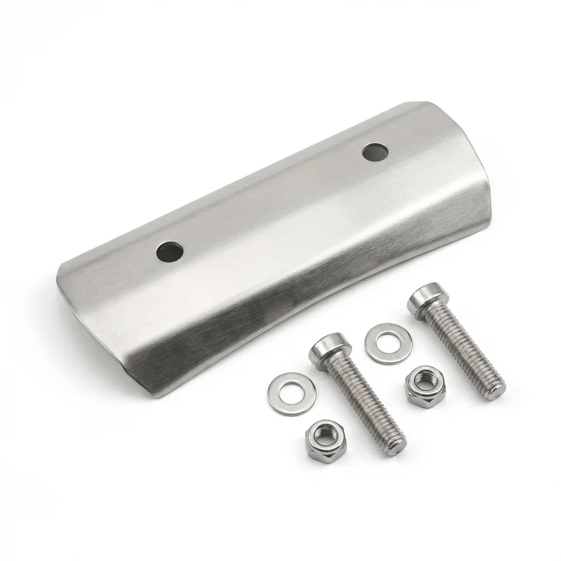 Stainless Steel Mounting Bracket Kit for Freightliner XC Raised Rail (2019 - 2019)