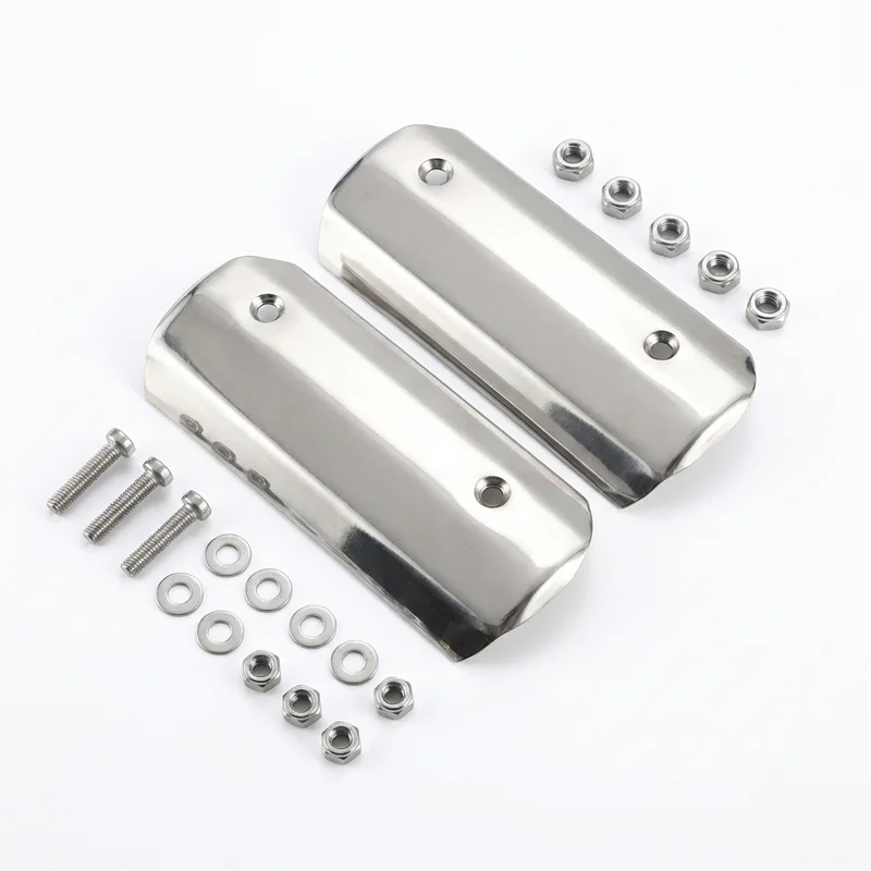 Stainless Steel Mounting Bracket Kit for Freightliner XC Straight Rail (2019 - 2019)