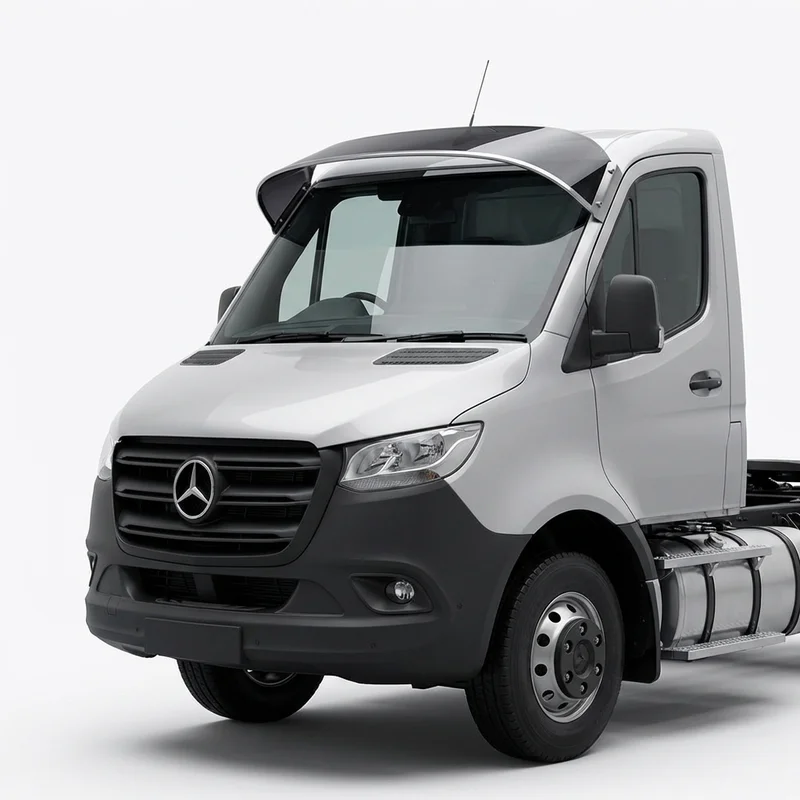 Tinted Acrylic Windscreen Sunvisor for Freightliner XC Straight Rail (2019 - 2019)