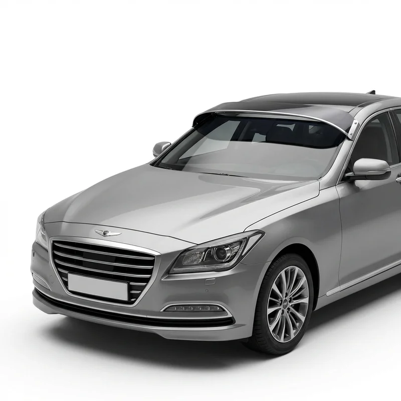 Tinted Acrylic Windscreen Sunvisor for Genesis G80 (2017 - 2025)