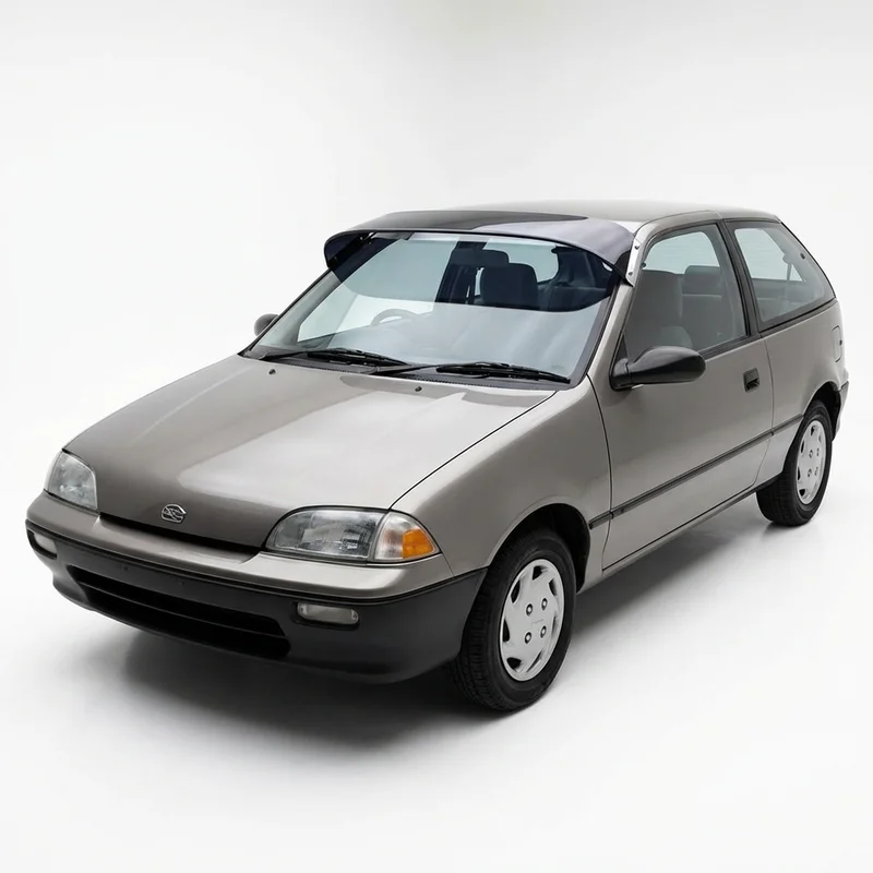 Tinted Acrylic Windscreen Sunvisor for Geo Metro (1989 - 1997)