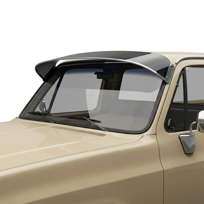 Tinted Acrylic Windscreen Sunvisor for GMC C35 (1975 - 1978)