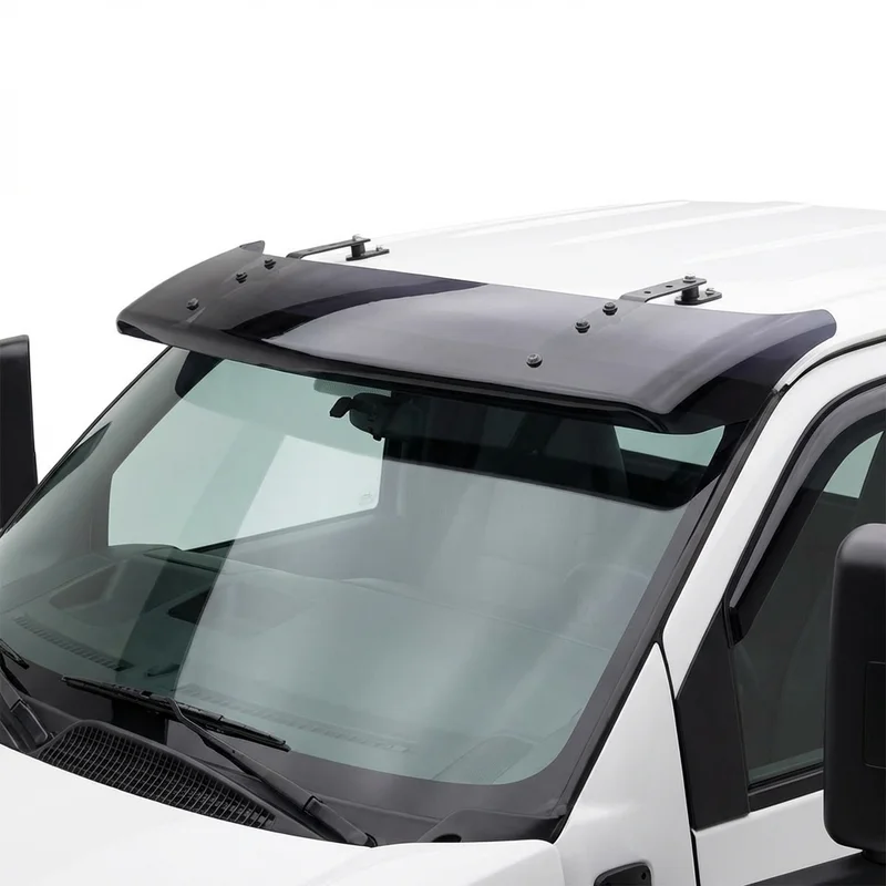 Tinted Acrylic Windscreen Sunvisor for GMC C5500 Topkick (2003 - 2009)