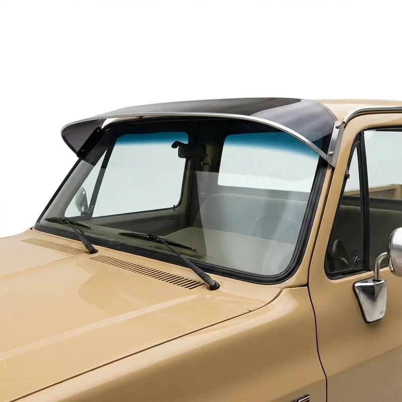 Tinted Acrylic Windscreen Sunvisor for GMC C6000 (1979 - 1990)