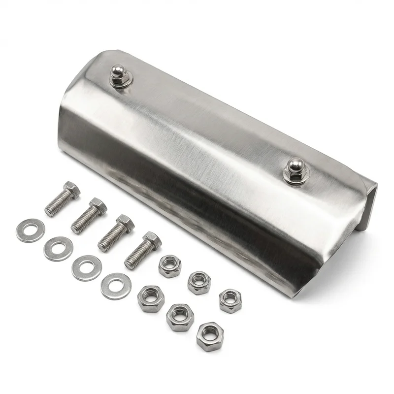 Stainless Steel Mounting Bracket Kit for GMC C6500 Topkick (1997 - 2009)