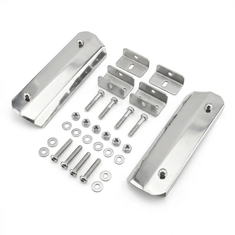 Stainless Steel Mounting Bracket Kit for GMC C7000 Topkick (1990 - 1996)