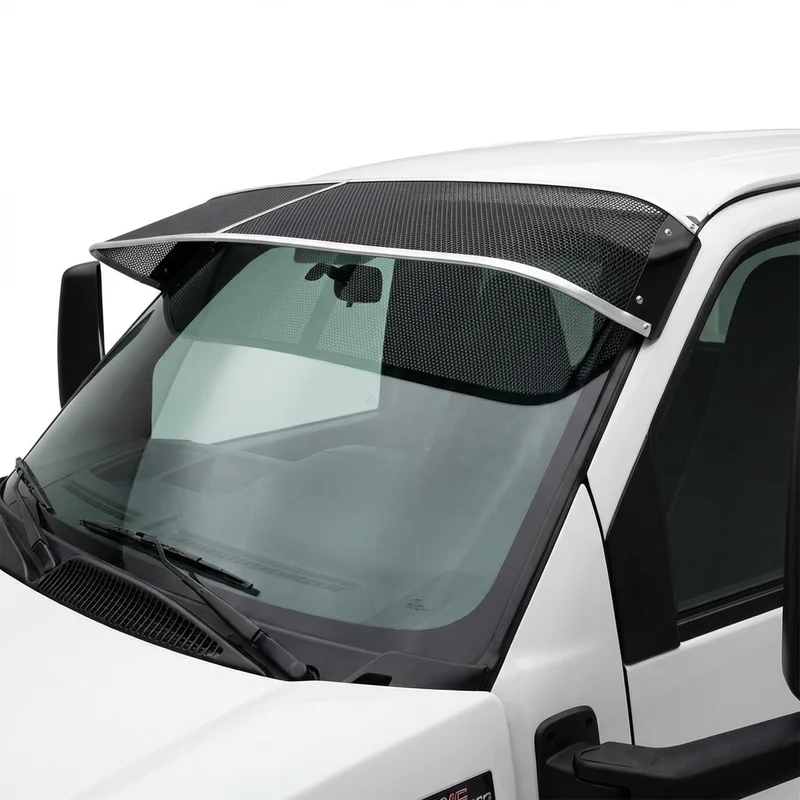 Premium Mesh Windscreen Sunvisor for GMC C8500 Topkick (2003 - 2009)