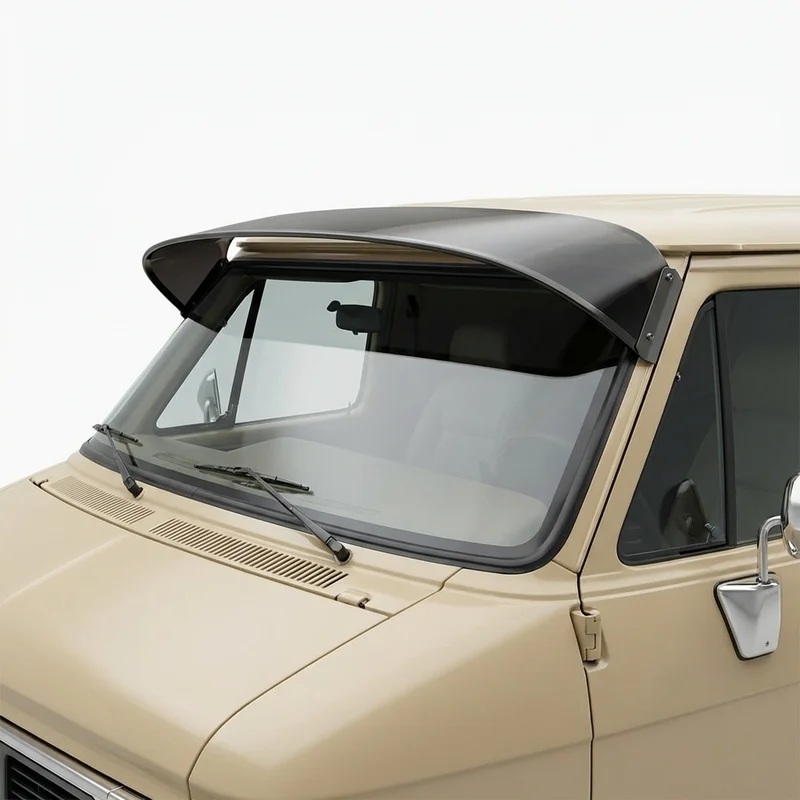 Tinted Acrylic Windscreen Sunvisor for GMC G35 (1975 - 1978)