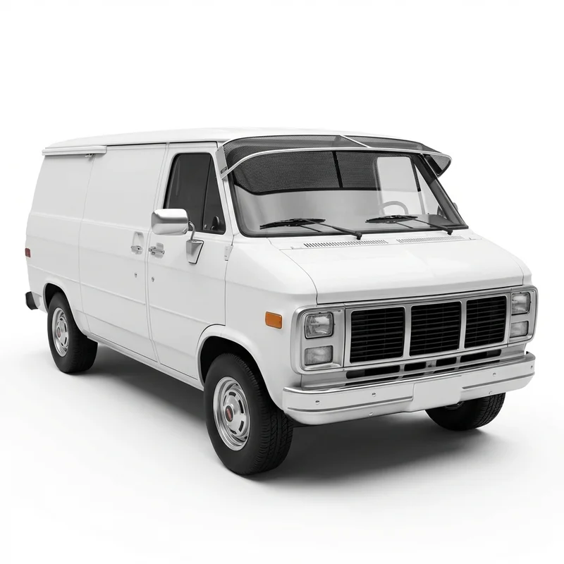 Premium Mesh Windscreen Sunvisor for GMC G3500 (1979 - 1996)