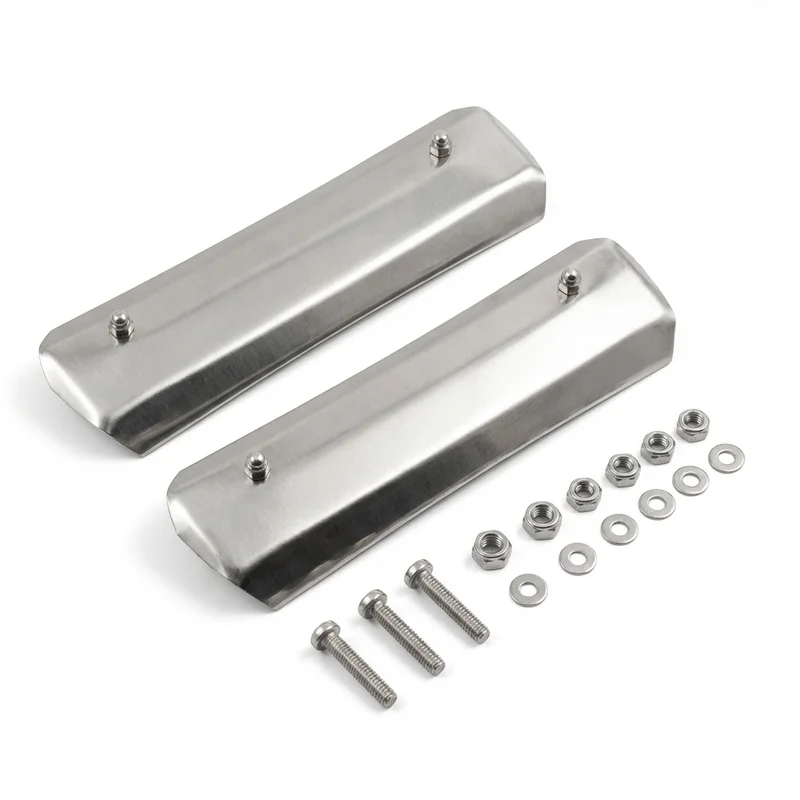 Stainless Steel Mounting Bracket Kit for GMC K25 (1975 - 1978)
