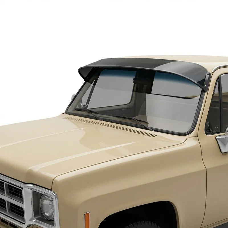 Tinted Acrylic Windscreen Sunvisor for GMC K25 (1975 - 1978)