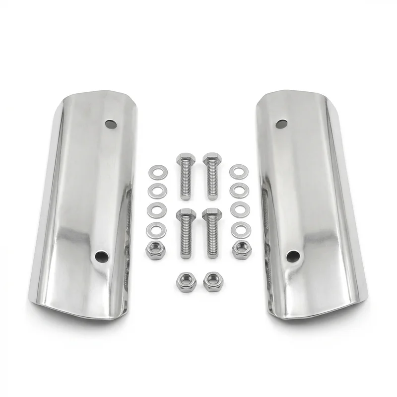 Stainless Steel Mounting Bracket Kit for GMC P15 (1975 - 1978)