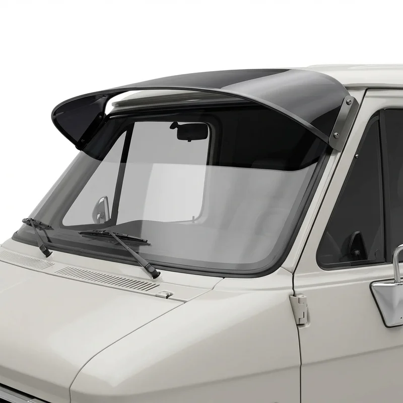 Tinted Acrylic Windscreen Sunvisor for GMC P35/P3500 Van (1970 - 1974)