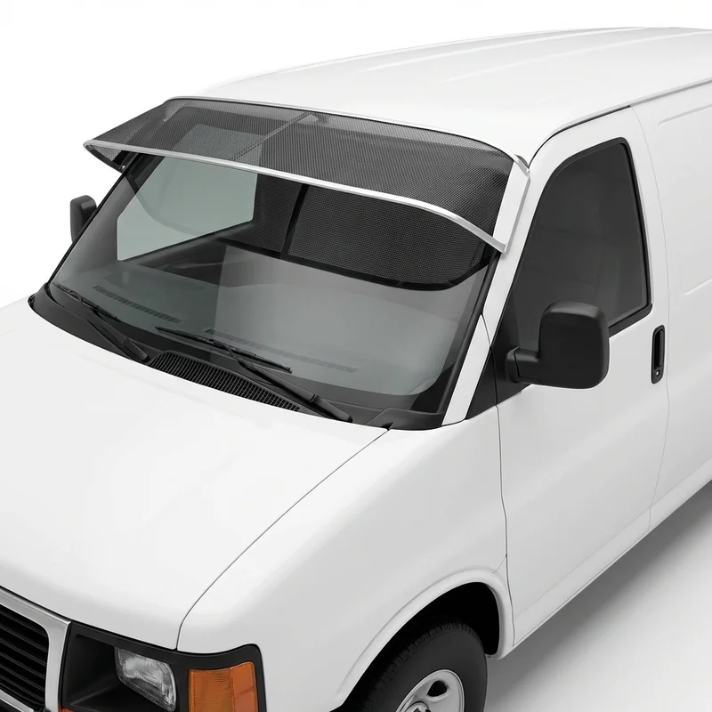 Premium Mesh Windscreen Sunvisor for GMC P3500 (1979 - 1999)