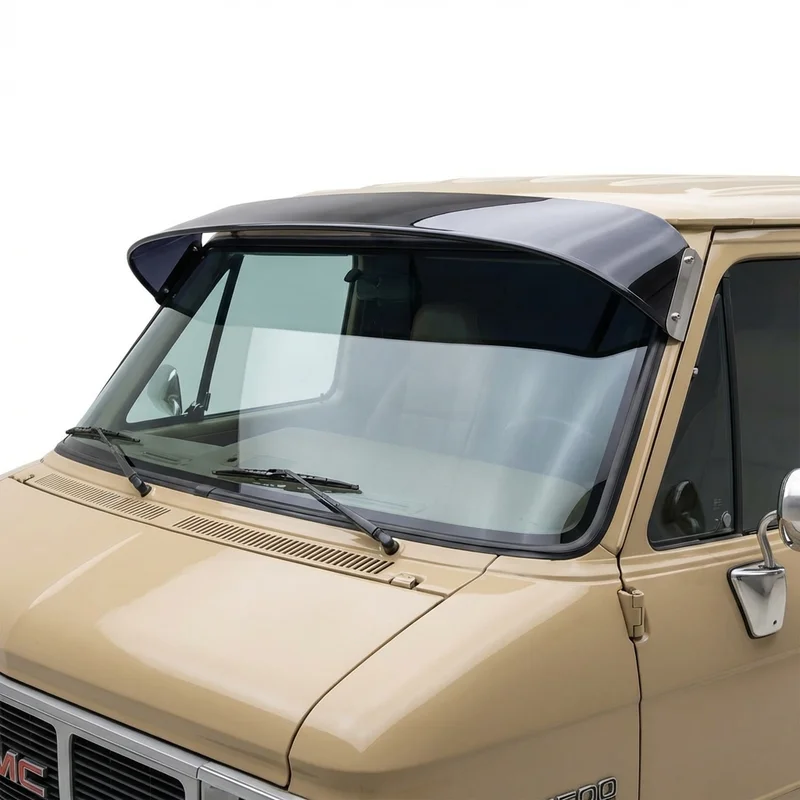 Tinted Acrylic Windscreen Sunvisor for GMC P4500 (1979 - 1990)