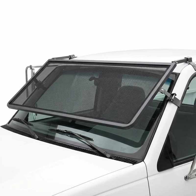 Premium Mesh Windscreen Sunvisor for GMC P6500 (1992 - 1996)
