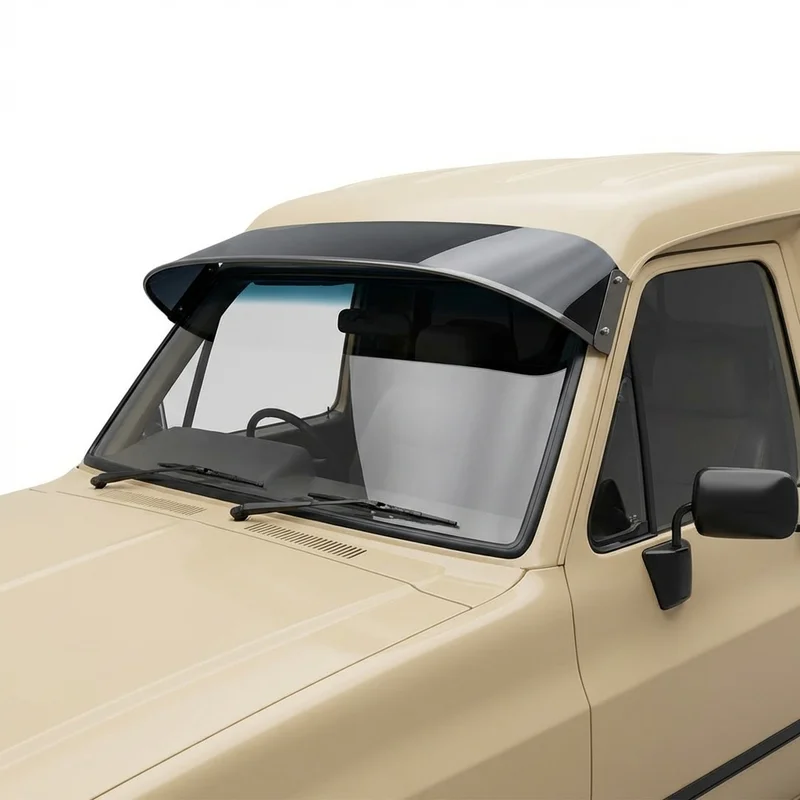 Tinted Acrylic Windscreen Sunvisor for GMC P6500 (1992 - 1996)