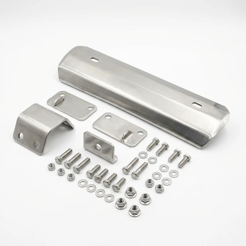 Stainless Steel Mounting Bracket Kit for GMC R3500 (1987 - 1991)