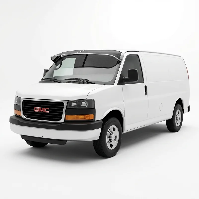 Premium Mesh Windscreen Sunvisor for GMC Savana 1500 (1996 - 2014)