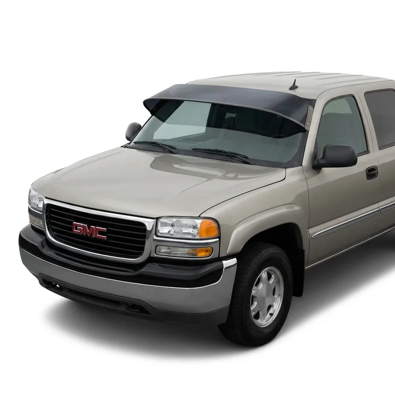 Tinted Acrylic Windscreen Sunvisor for GMC Sierra 1500 Classic (2007 - 2007)