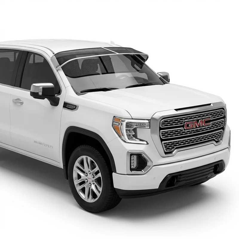 Premium Mesh Windscreen Sunvisor for GMC Sierra 1500 Limited (2019 - 2022)