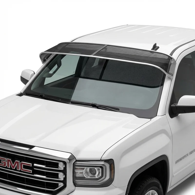 Premium Mesh Windscreen Sunvisor for GMC Sierra 1500 (1999 - 2025)