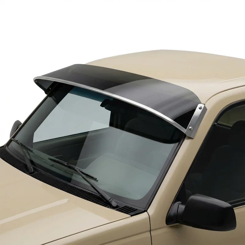Tinted Acrylic Windscreen Sunvisor for GMC Sierra 1500 (1999 - 2025)