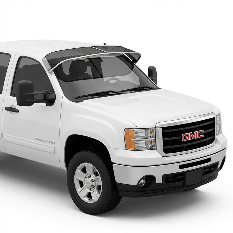 Premium Mesh Windscreen Sunvisor for GMC Sierra 3500 HD (2007 - 2025)