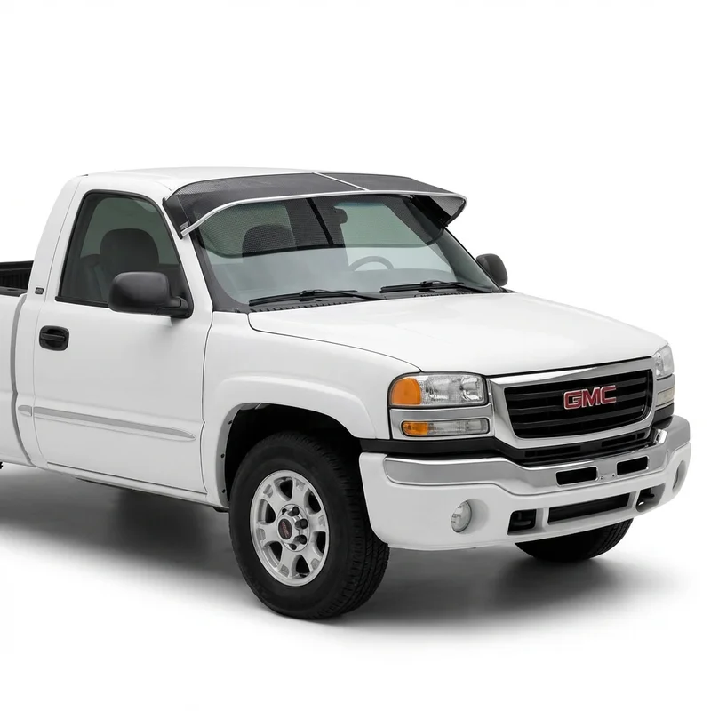 Premium Mesh Windscreen Sunvisor for GMC Sierra 3500 (2001 - 2006)